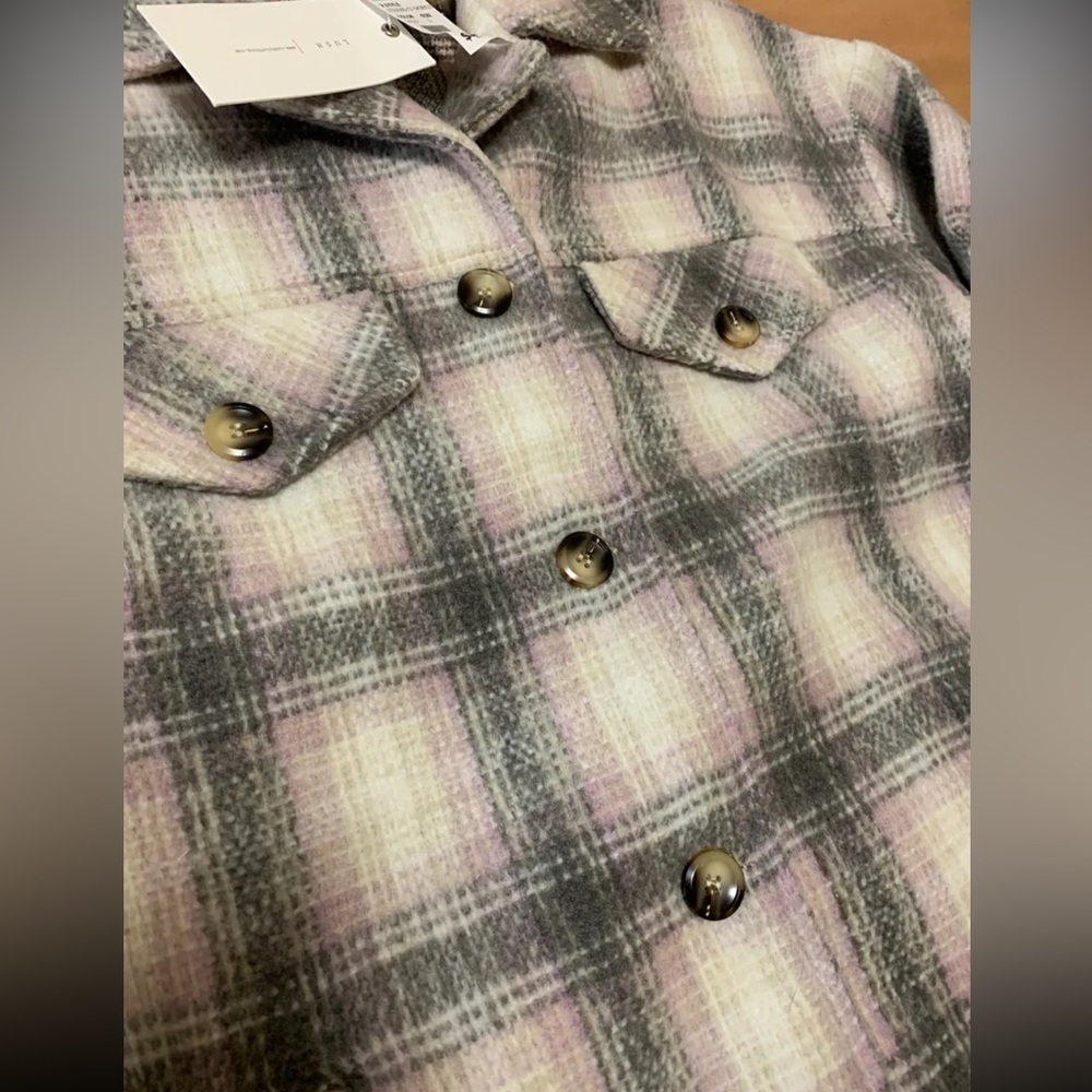 Flannel Shacket Jacket - Picture 2 of 4